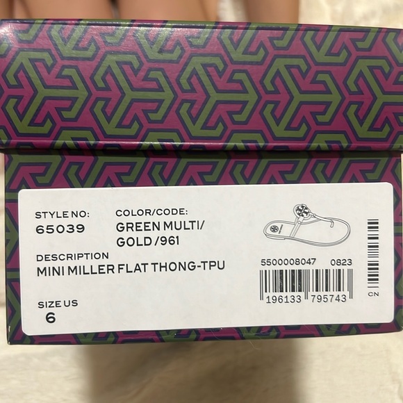 Tory Burch Mini Miller Flat Thong - Picture 4 of 4